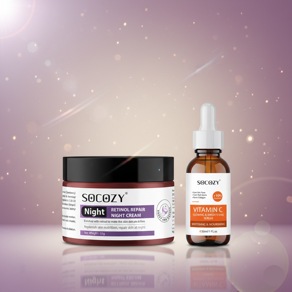 SOCOZY Night Repair & Brightening Combo