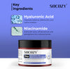 Socozy Hyaluronic Acid Day Cream for Face | Skin Brightening, Moisturization.