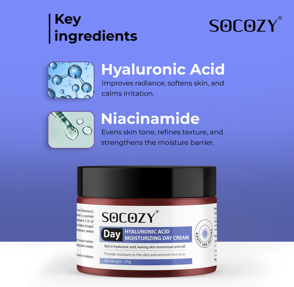 Socozy Day & Night Cream Combo (50g Each)