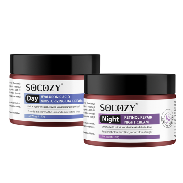 SOCOZY Day & Night Cream Combo (50g Each)
